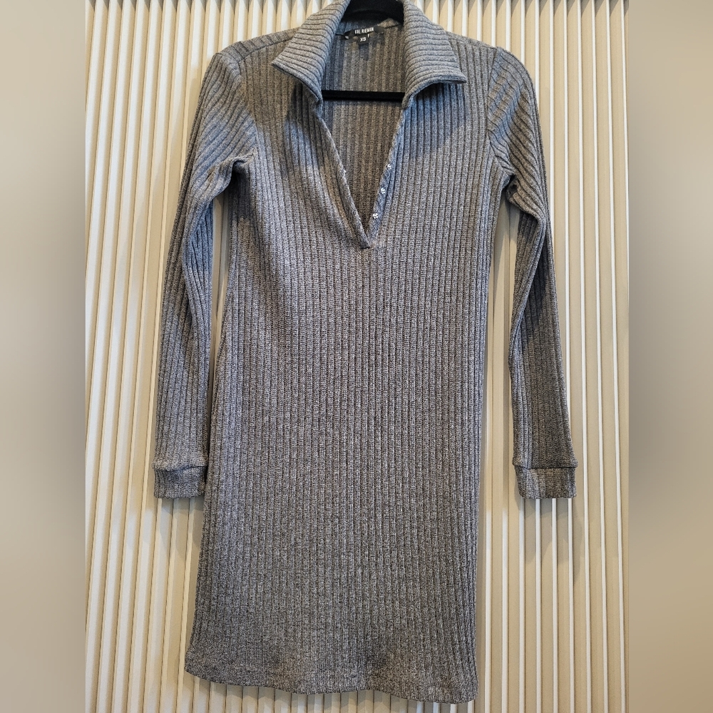 Kal Reiman Audrey Collard Rib Dress - Picture 4 of 4